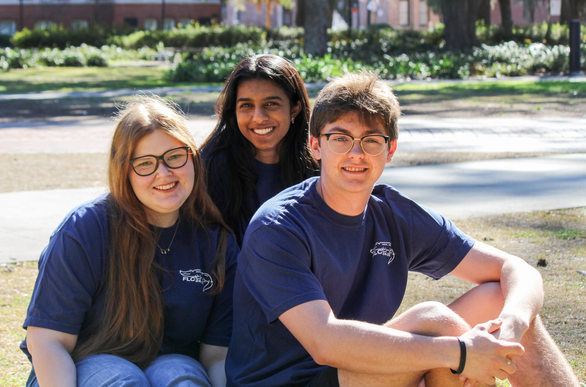 Three FLC Council Members posing together